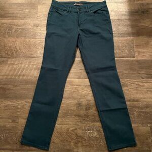 Levi's Jeans Women's Mid Rise Skinny Spruce Green Size 12